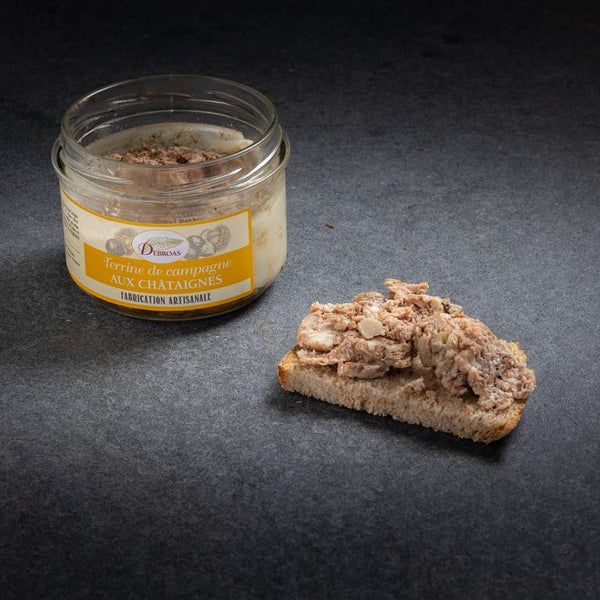 Terrine de campagne aux chataignes